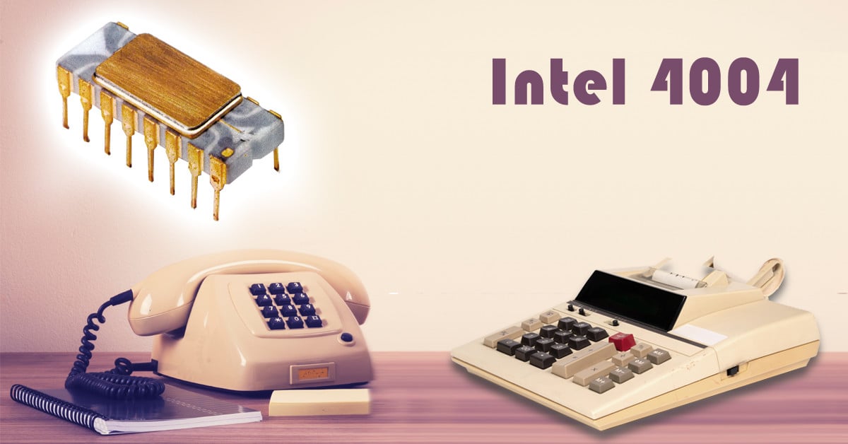 Rochester Electronics - Intel 4004 CPU